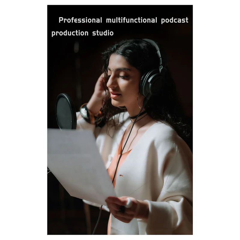 AA08-Pack d'équipement de Podcast, variante de carte son en direct, Microphone Bm800, ensemble complet de pièces de rechange pour diffusion en direct