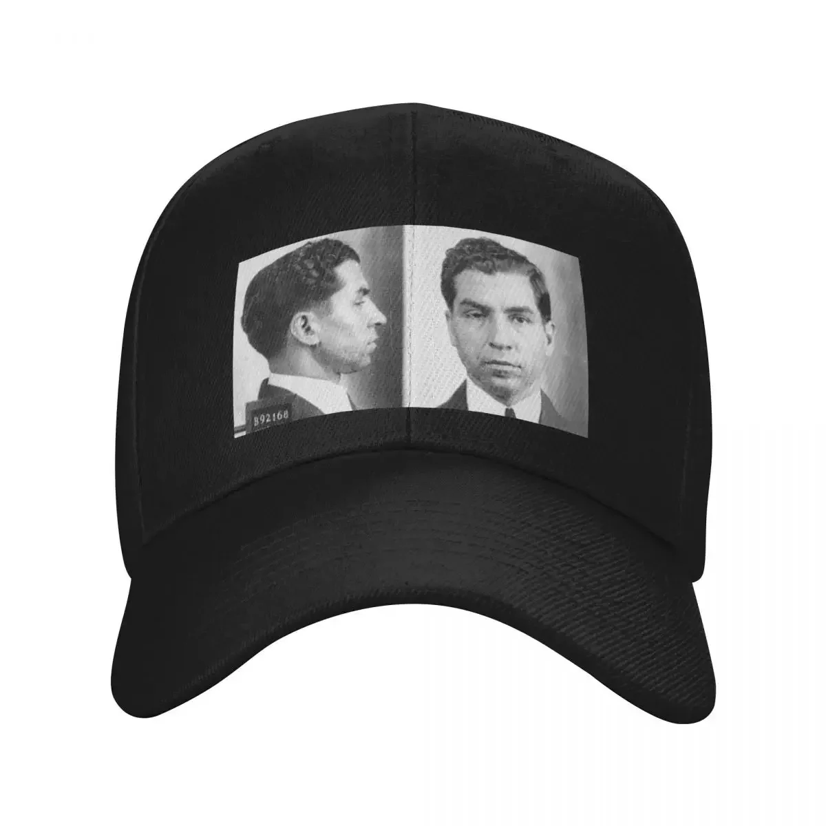 Charles Lucky Luciano Mug Shot 1931 gorra de béisbol Horizontal Dropshipping Anime sombrero Rave gorra de camionero Mujer Hombre