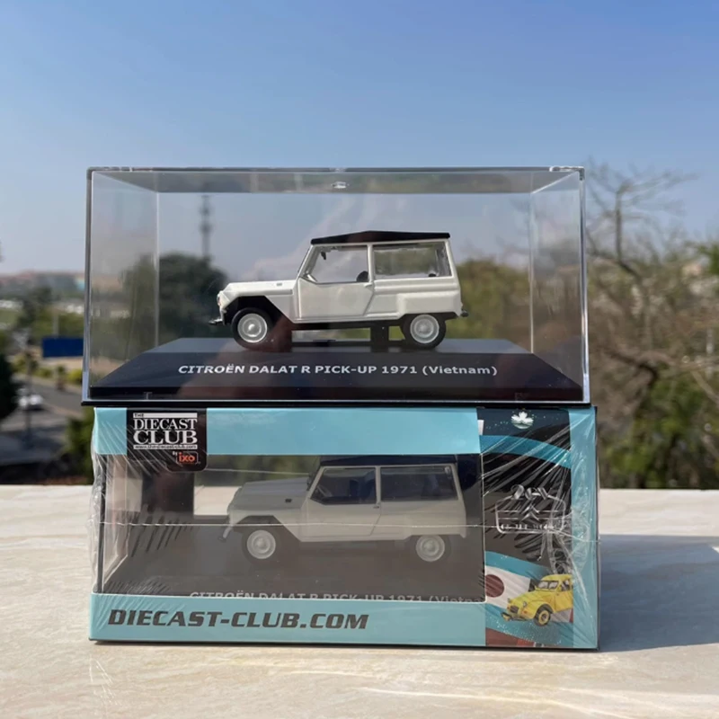 Pressofuso in scala 1:43 1971 Citroen SUV Modello in lega di auto d'epoca Collezione di simulazione finita Decoratio Boy Gift Toy Display statico