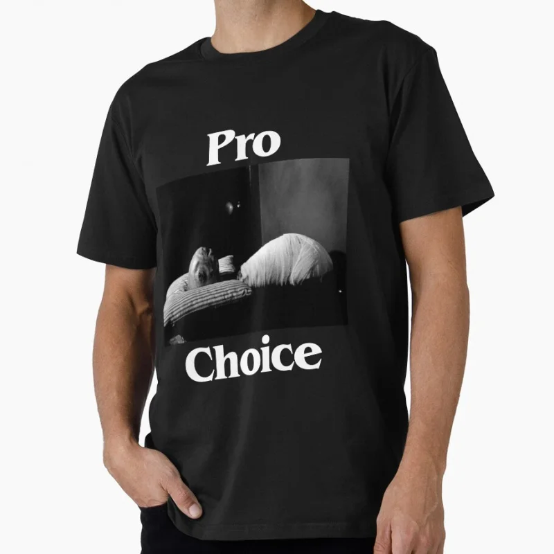 

Pro Choice horror movie Eraserhead Gift t shirt for David lynch fan 100% cotton print Graphic Clothes Men's All size S-6XL top