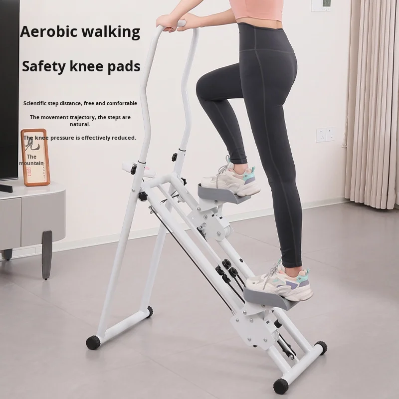 New Home Foldable Stepper Indoor Climbing Machine Fitness Equipment Steel Stair Exercise Climbing Machine