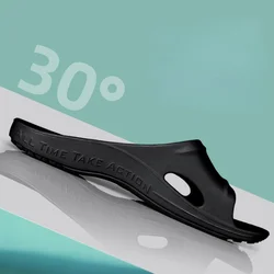 Arch support slippers men and women's household anti-skid and odor proof home bathing flat foot correction slippers in summer