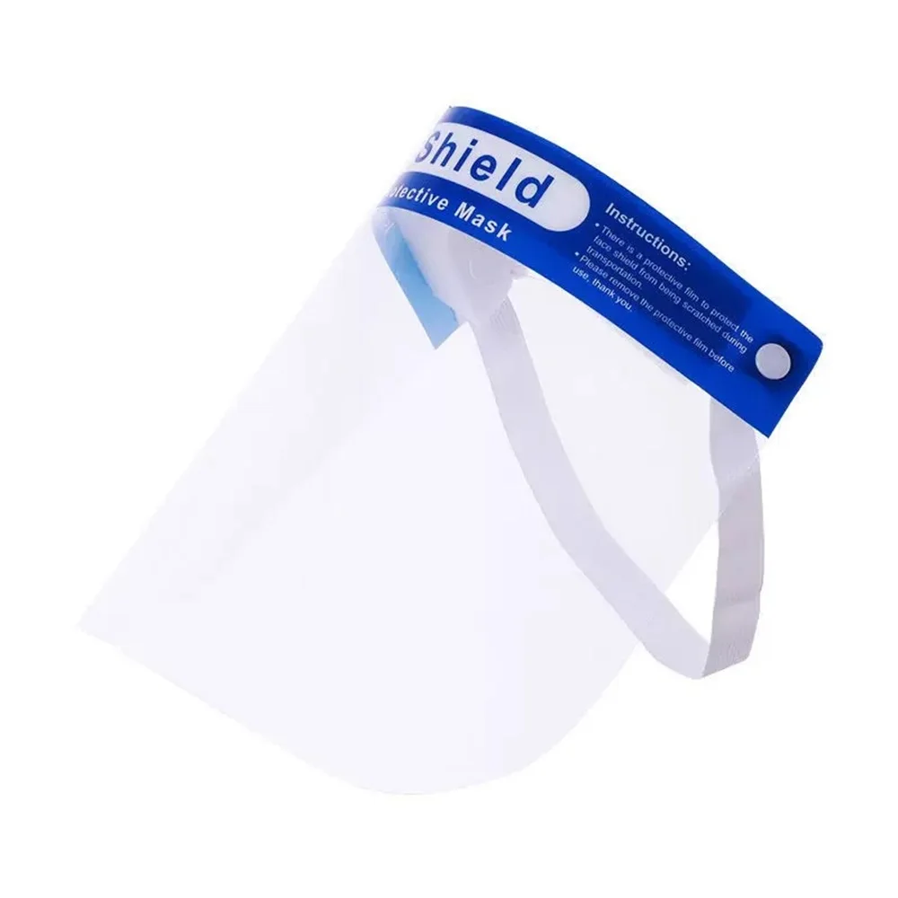 Dental Transparent Protective Face Mask Anti-splash Blocking Saliva Dust Tools Full Face Windproof Safety Antifog Dustproof Mask