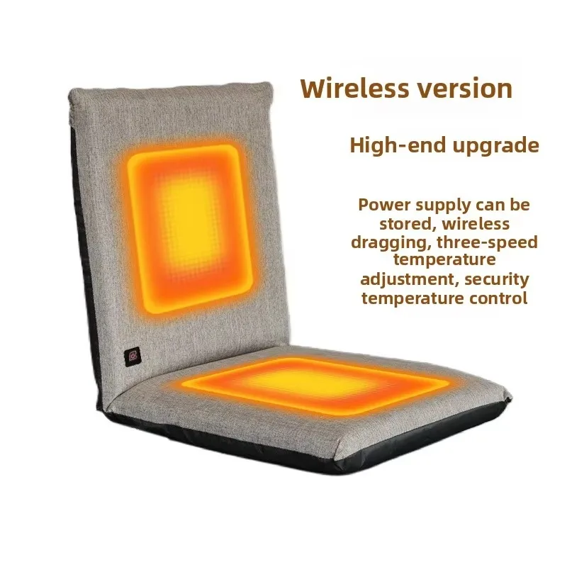 

USB беспроводная подушка для сиденья с подогревом для офиса, уличная зимняя грелка из пенопласта, тканые поясничные подушки, подушки для автомобилей