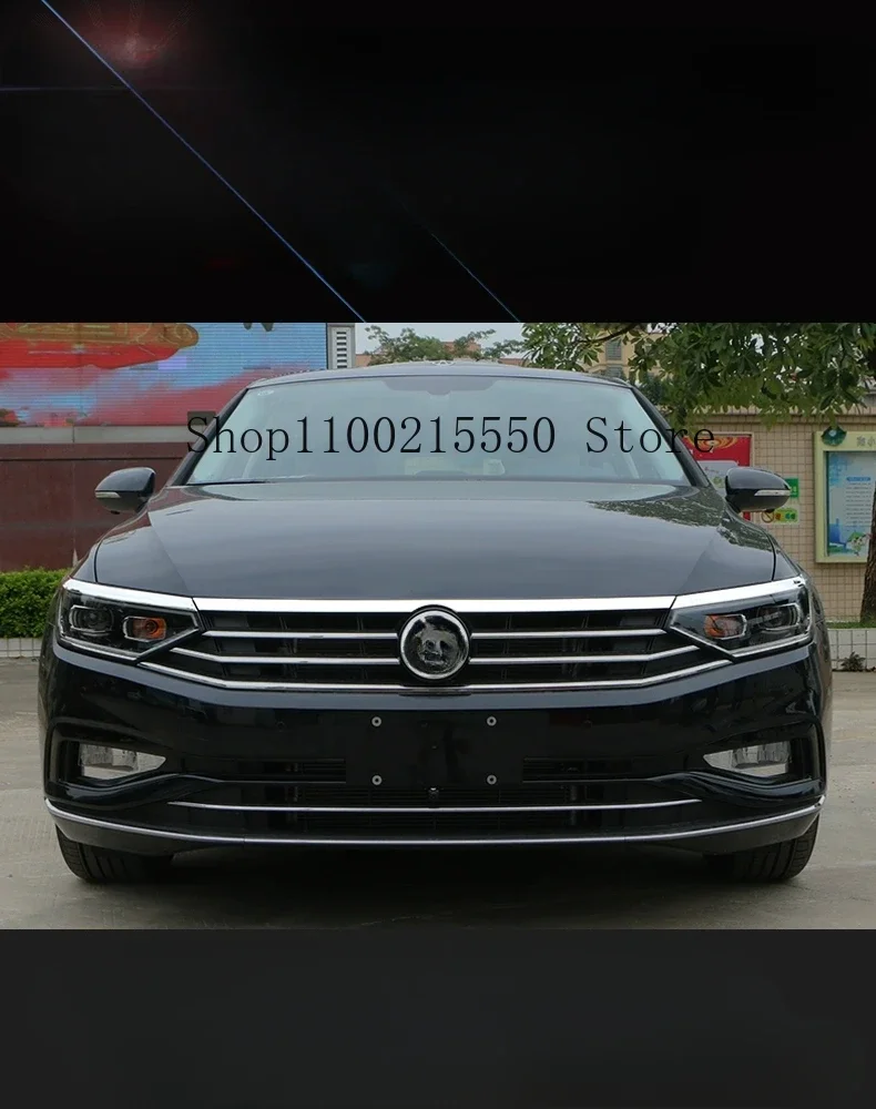 For VW Passat B8 Variant Alltrack 2023-2024 Car Cover Bumper Engine Trim Grid Grill Grille Frame Stick