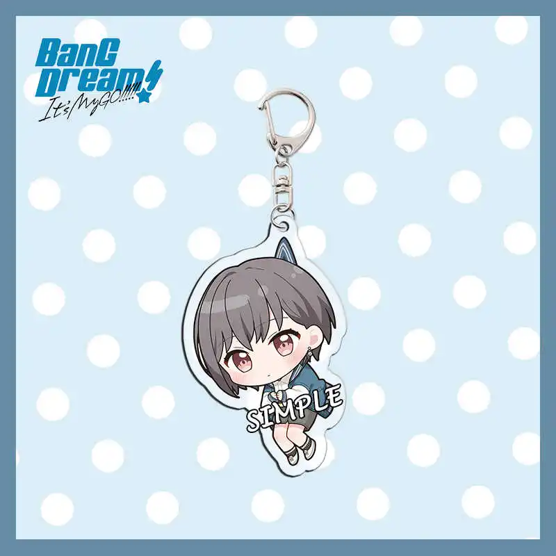 Bang Dream! It's Mygo!!!!! Anime Anon Chihaya Soyo Nagasaki Taki Shiina Kawaii Acrylic Pendant Keychain Car Backpack Accessories