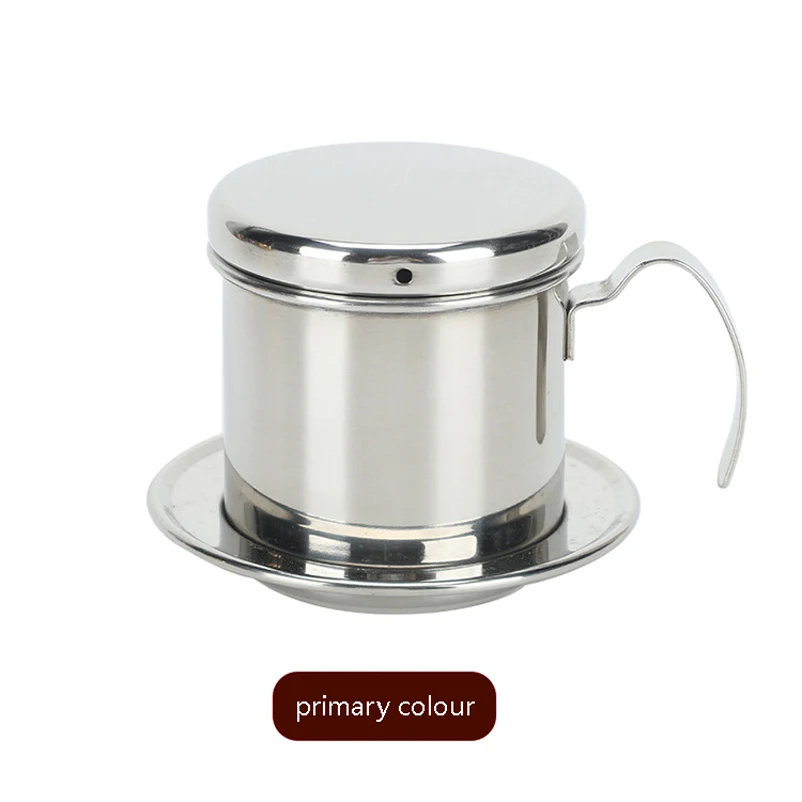 Home To Work Portable Drip Coffee Filter Vietnam Pot 304 Stainless Steel Hand Brewed Coffee Filter Share Cup