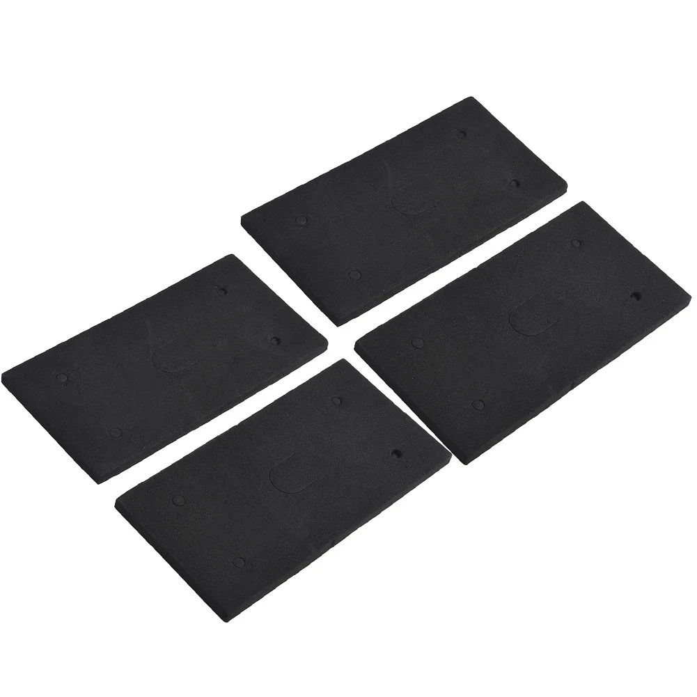 

4pcs Foam Sander Back Pads Square 18.5x9.3x0.8cm 2 Pcs Easy Installation For 9035 Machine Replacement Accessories