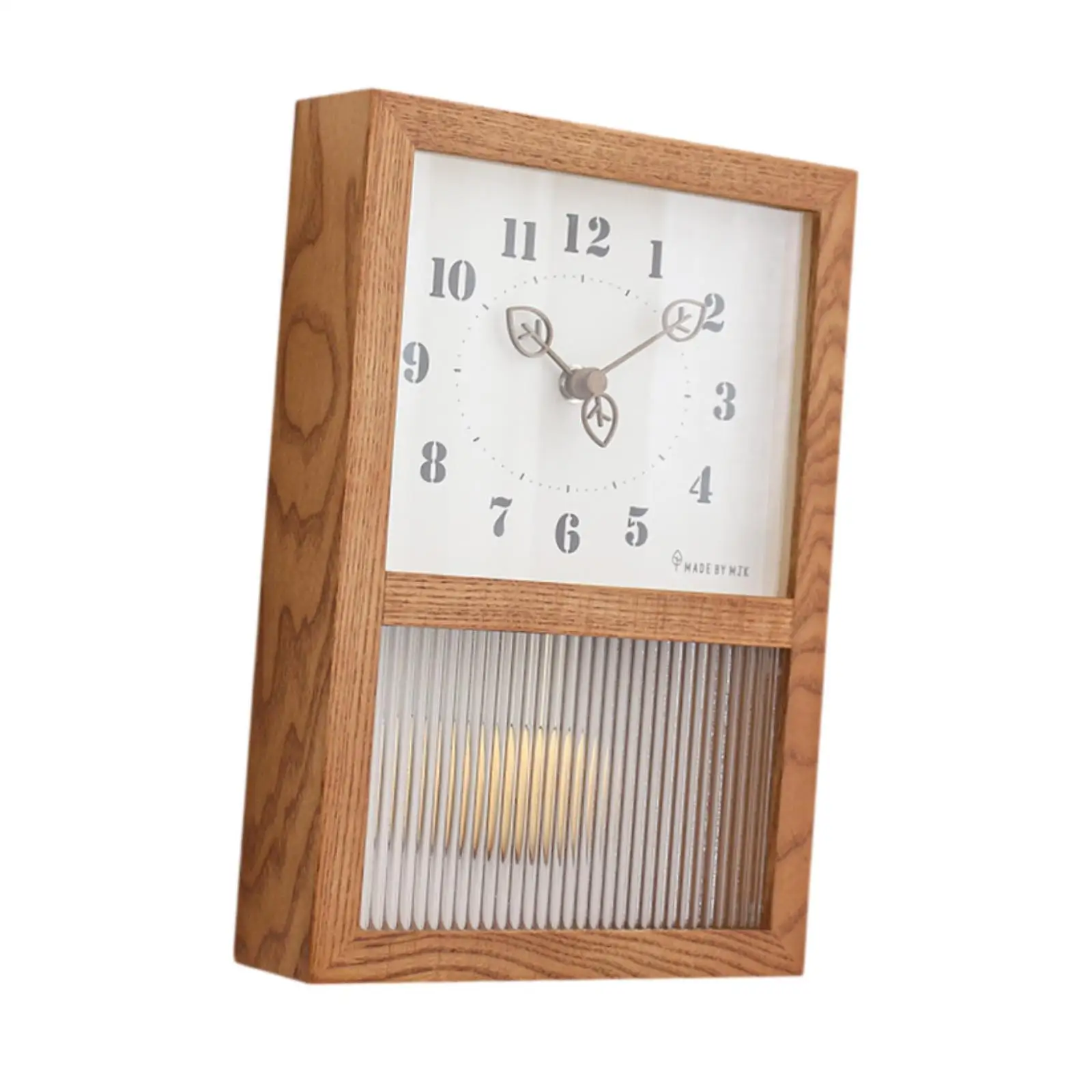 

Hanging Wall Clock Japanese Battery Operated 12 Hour Display Silent Home Decoration for Bedroom Office Dining Room Kitchen Home