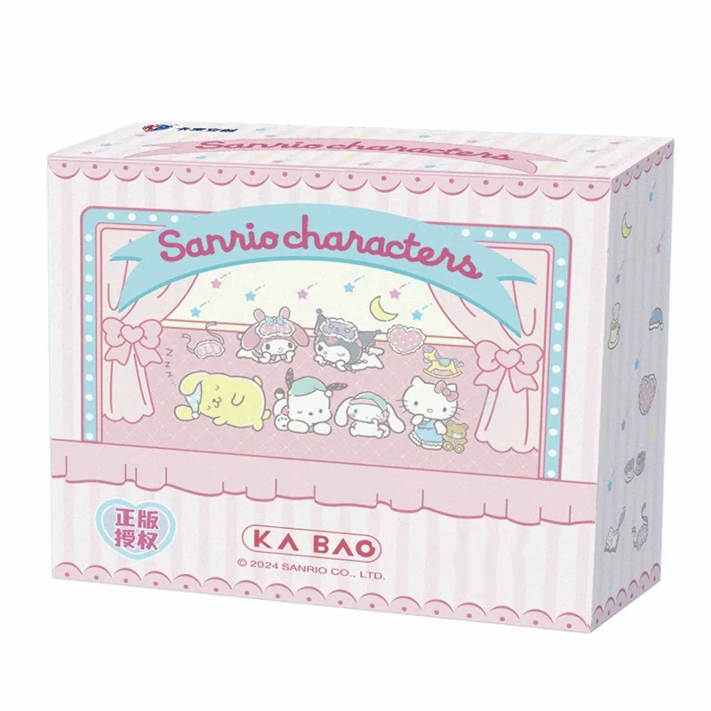 

Подлинная карта Sanrio Kuromi Hello Kitty, блестящие карты, мультфильм My Melody Cinnamoroll, коллекционная игра, коллекционная карточка, детские игрушки, подарки