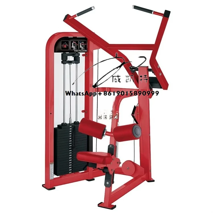 

YG-8007 Commercial Lat Pull Down Machine YG Fitness Customizable Colors Pin Load Selection Gym Equipment