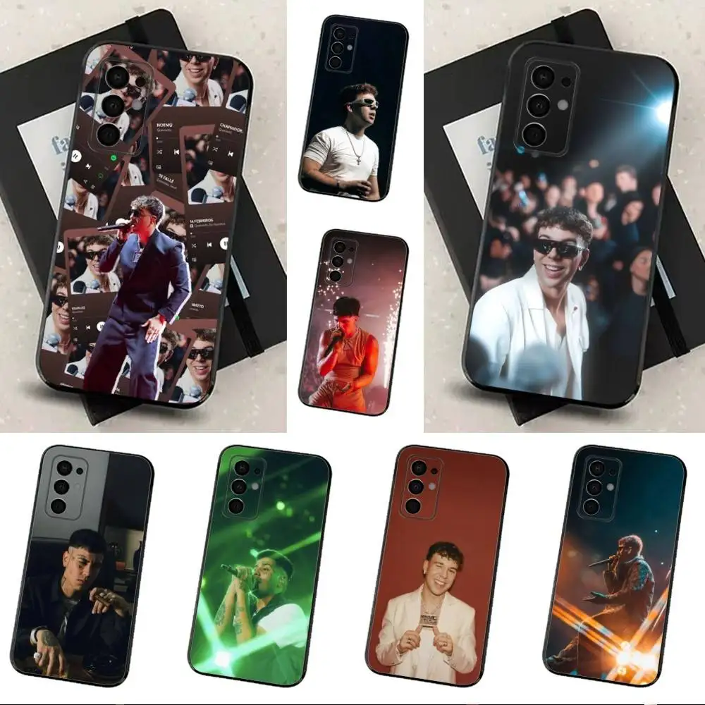 

Cool Q-Quevedo Rapper Case For Samsung Galaxy A73,31,32,72,41,53,52,71,22,5G,Note,J7,8,9 Soft Black Cover