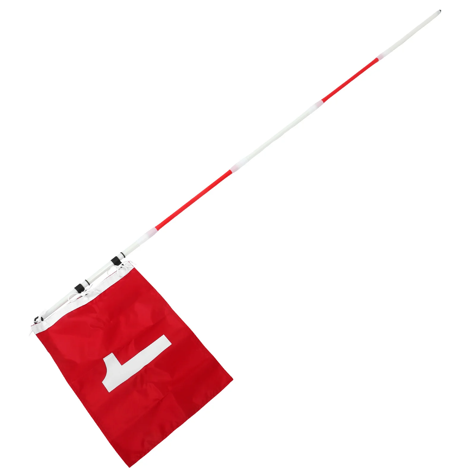 

1Set Golf Flagstick Set Portable Three Section Flagpole Golf Hole Cup Training Aid Practice Putting Green Accessories