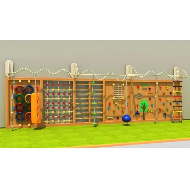 Multifunctional Climbing Wall Indoor Playground Climbing Wall Kids Games Rock Climbing Wall Equipment