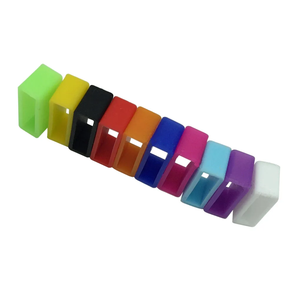 

20Pcs Smart Band Safety Buckle Silicone Secure Clasps Anti-Separation Fastener Rings for Comfortable Fit Bright
