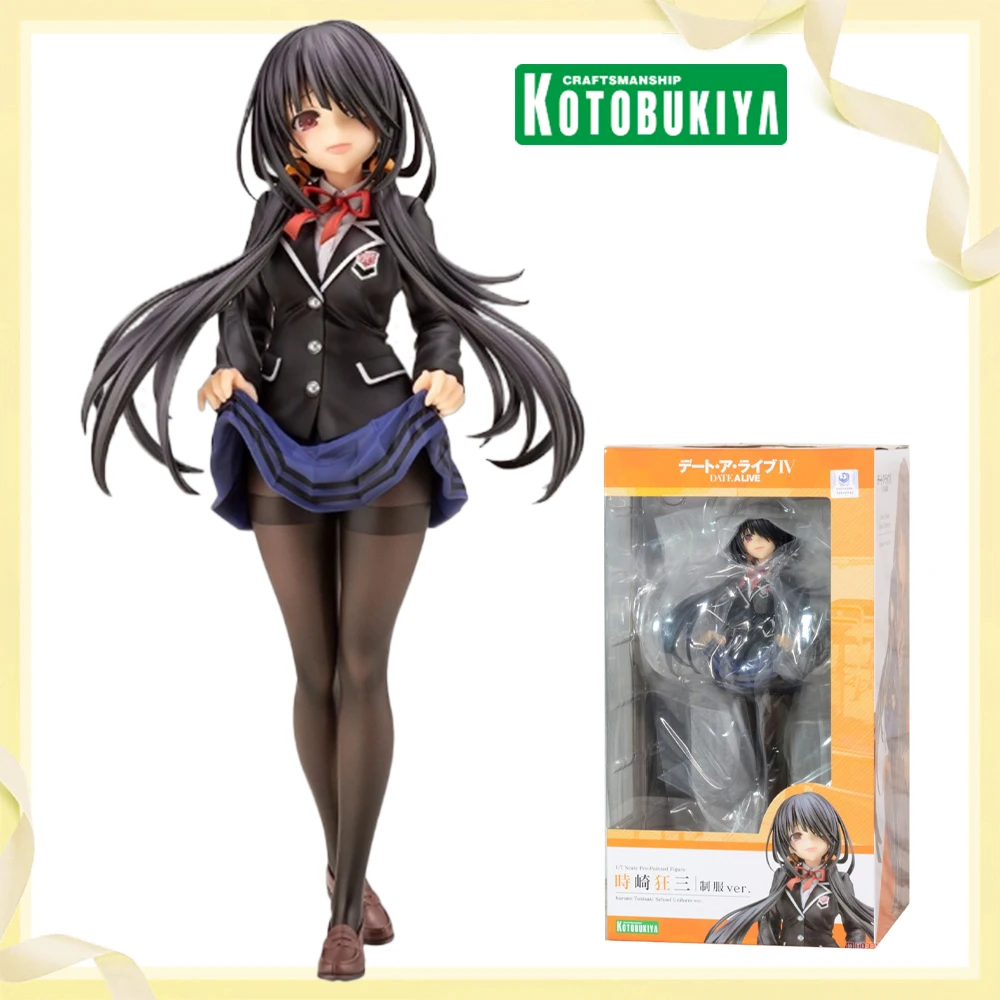 

In Stock Original Kotobukiya Date A Live IV - Tokisaki Kurumi - 1/7 - School Uniform Ver Anime Figure Action Figure Model