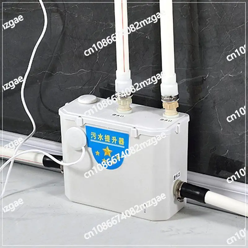 Automatic Sewage Lifter, Toilet Wall Row, Basement, Kitchen, Wash Basin, Toilet, Electric Pressurized Crushing
