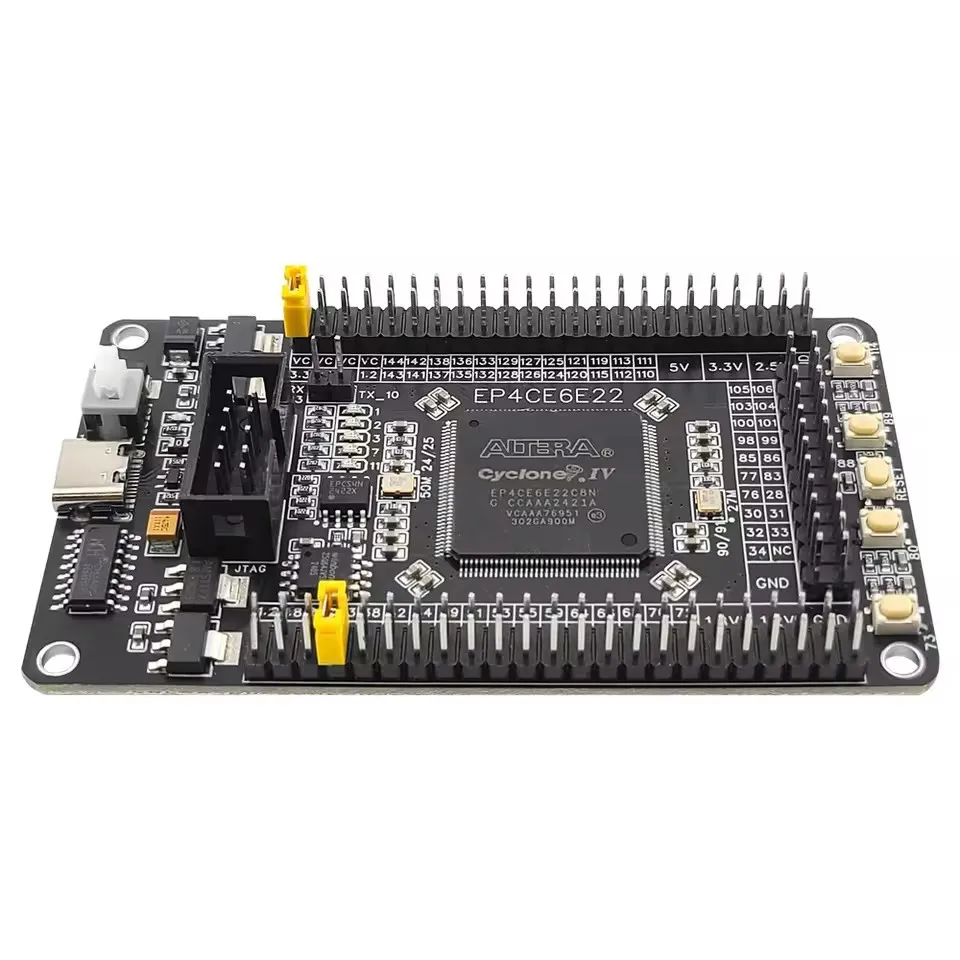 Płytka rozwojowa FPGA Altera Cyclone IV EP4CE6E22C8N z portem JTAG, 88x51mm, do nauki Verigolu, Intel — zdjęcie produktu 4