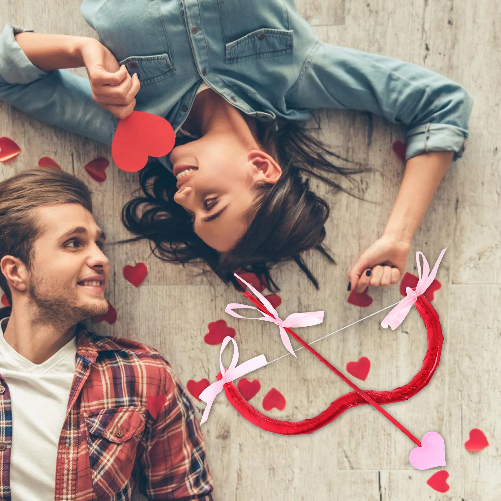 1Set Cupido-kostuumset Valentijnsdag rekwisieten Elegante afwerking Lichtgewicht ontwerp voor koppels Feest Rollenspel Themaevenementen Cosplay