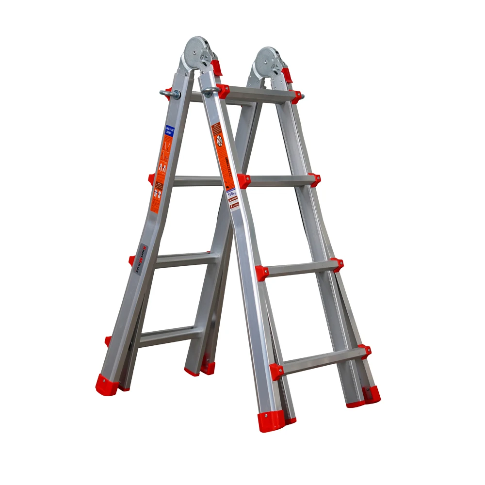 Per BOWEITI Vendita calda doppia scala gigante telescopica multifunzione multiuso addensata a doppio lato