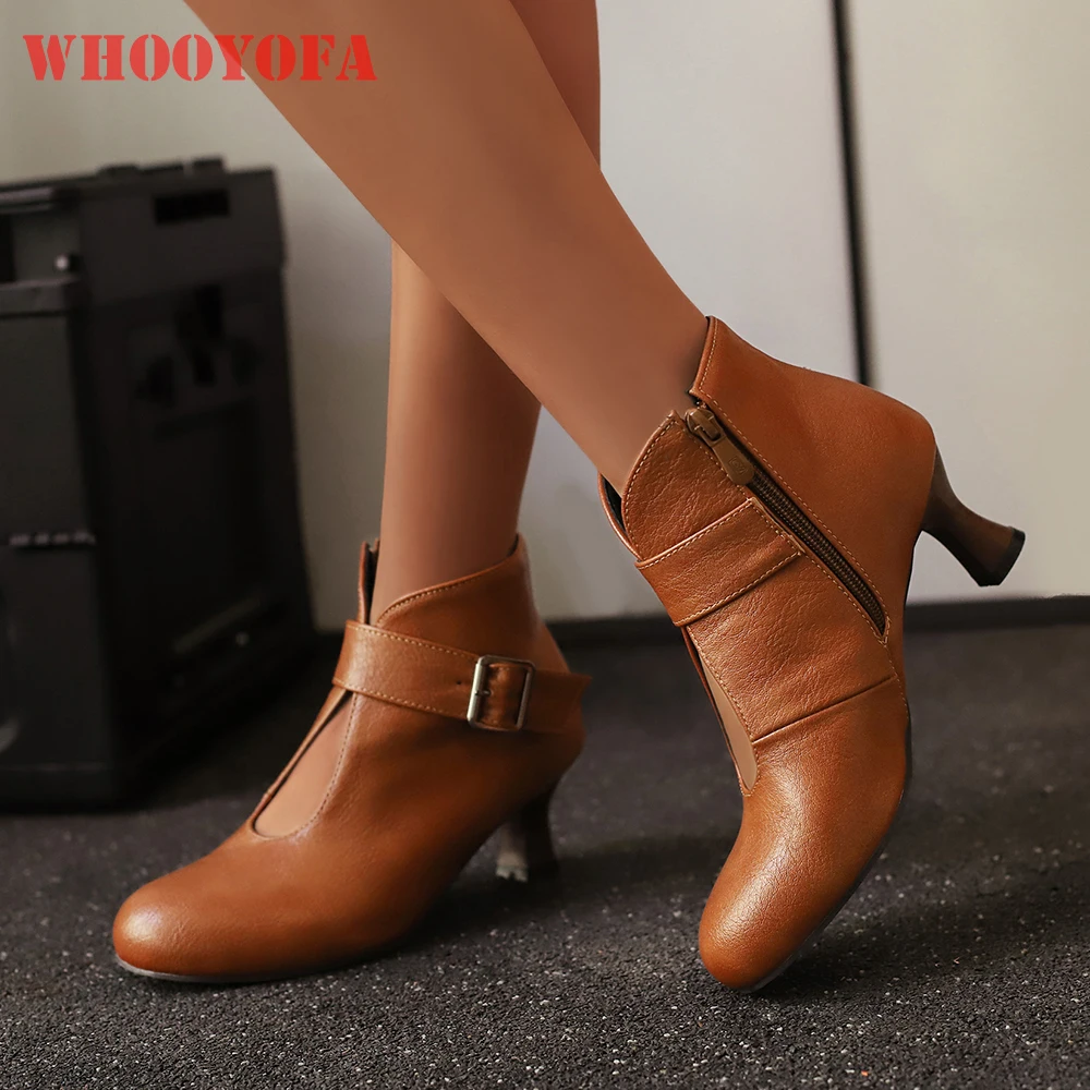 

2025 New Spring Mature Yellow Brown Women Casual Pumps Sexy High Thin Heels Lady Dress Shoes Plus Small Big Size 32 43 46 50
