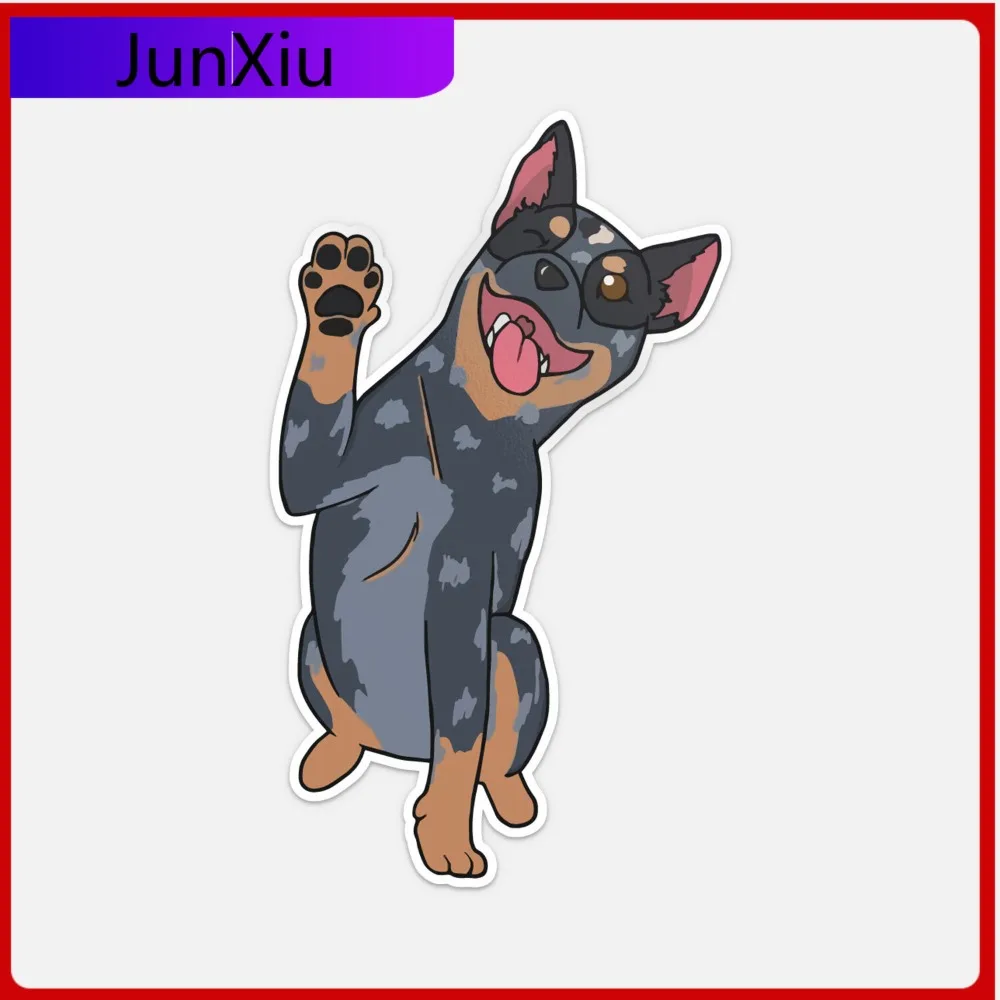 

Blue Heeler Sticker Vinyl Car Bumper Decal Stickers Waterproof Vinyl Decal for Windshield and Rear Window
