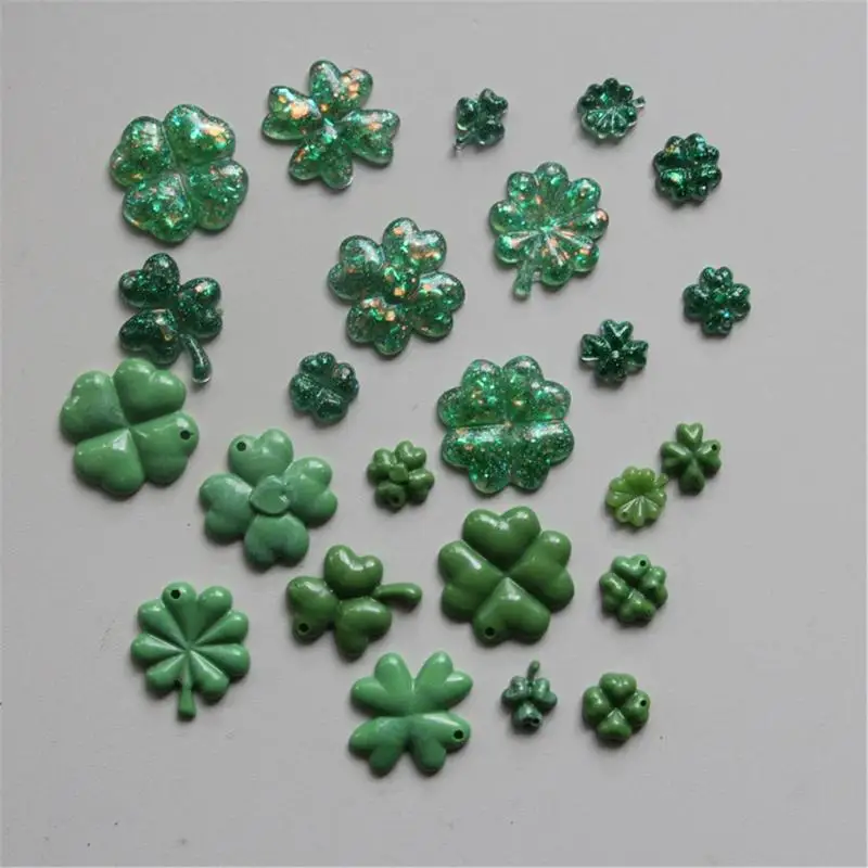 31BB Multipurpose Four Clovers Silicone Mold Flexible Jewelry Part Mold Suitable for Crafting Elegant Charm and Pendants