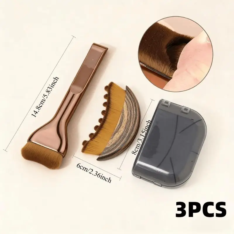 فرشاة تدليك الوجه والجسم للتصريف اللمفاوي فائقة الرقة ذات لسان عريض للتنظيف الجاف للوجه