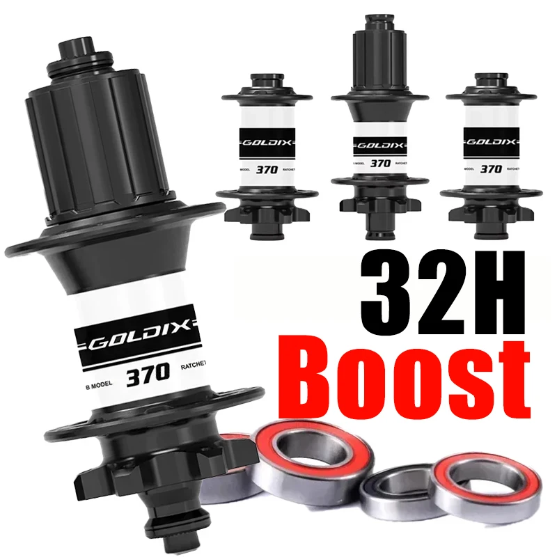 

GOLDIX Boost Cube 32 Holes 12x148 Rear MicroSpline 15x110 Boost Front Hub Cube Pro 7 Noisy 32-hole Mtb Thunder Masses