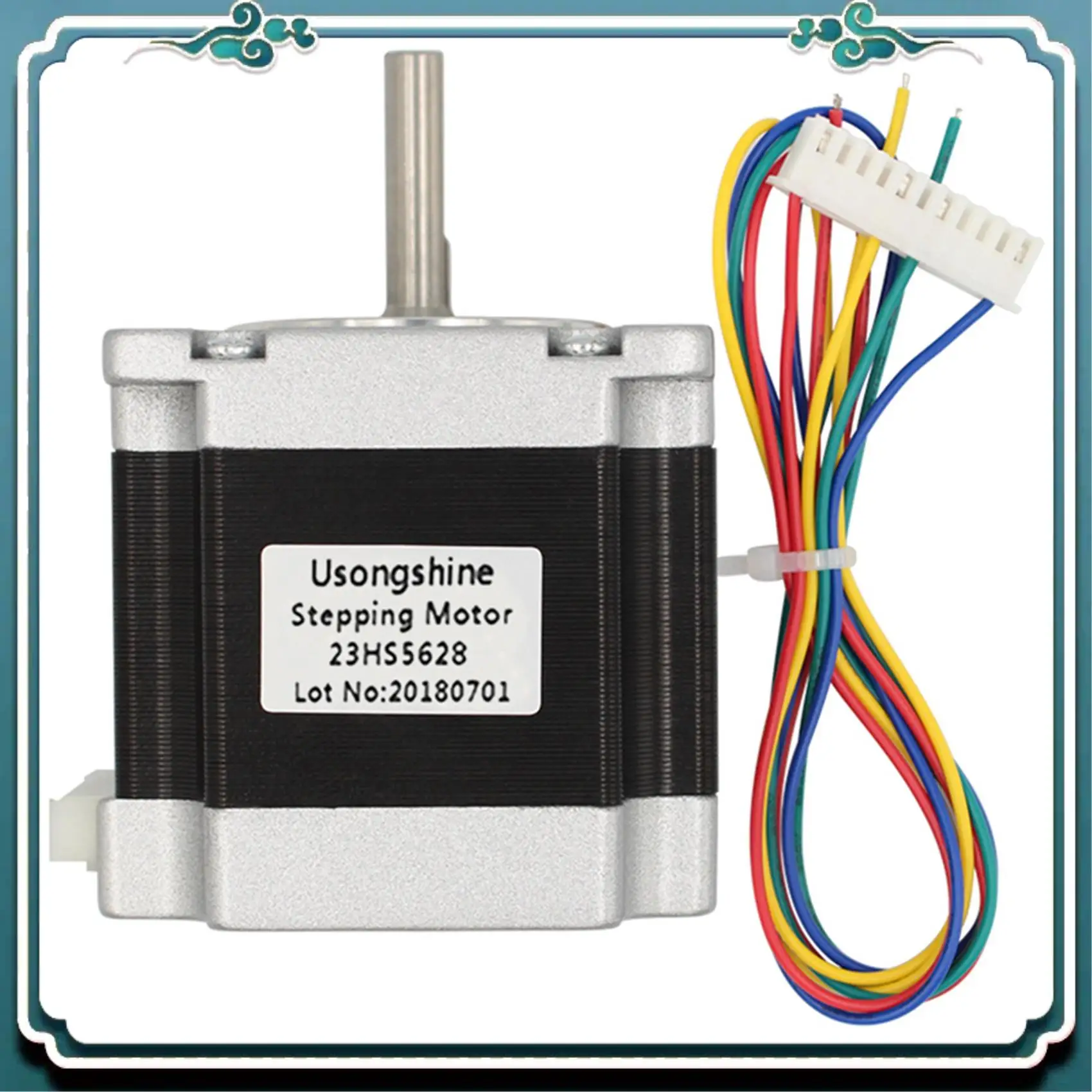 

ABSK-2X Nema 23 23HS5628 Stepper Motor 57 Motor 2.8A With TB6600 Stepper Motor Driver NEMA17 23 For CNC And 3D Printer Part