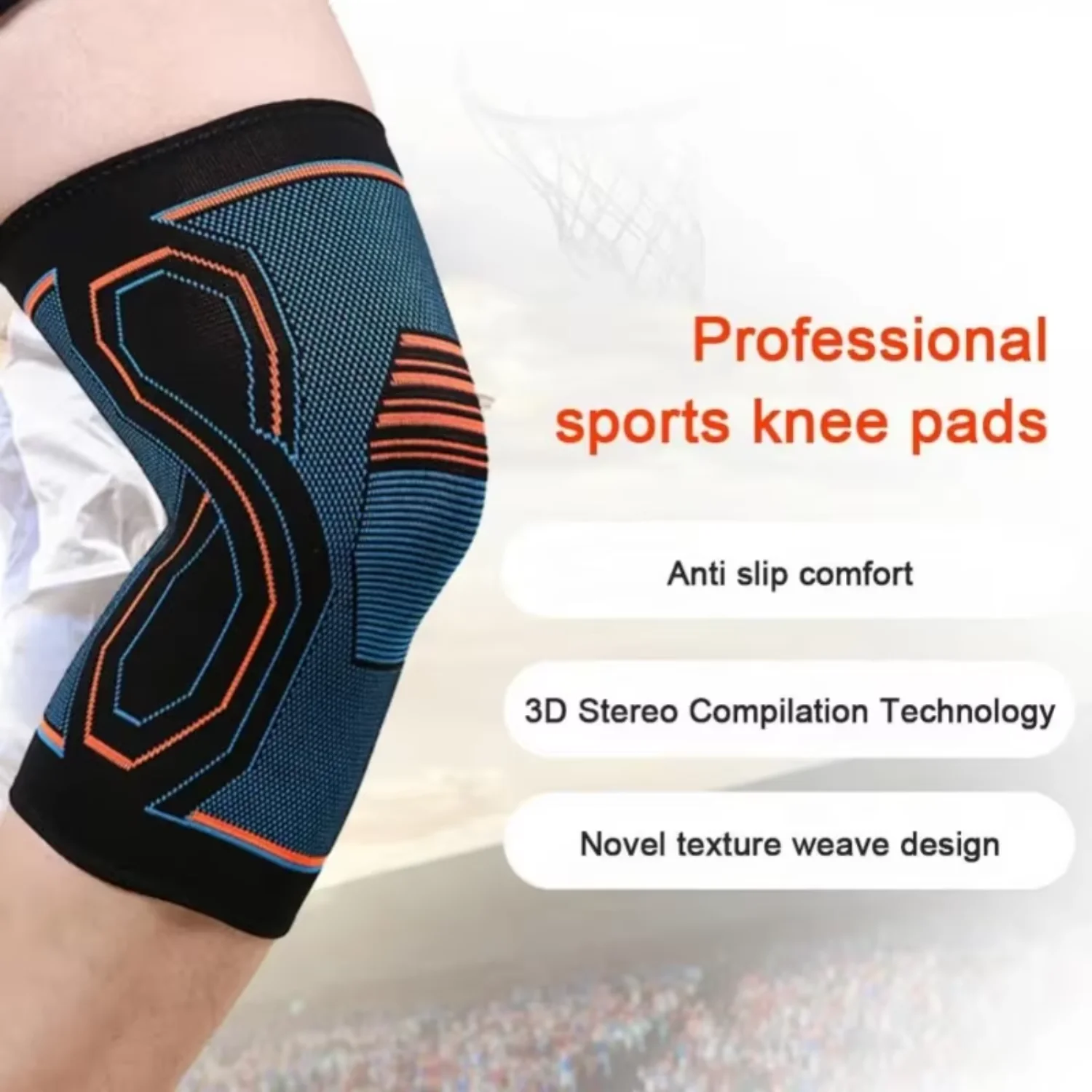 スポーツ膝パッド圧縮膝サポートスリーブジムスポーツプロテクタ - Sports Equipment Knee Support のレビューと価格