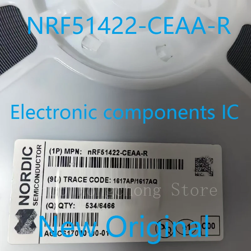 

New Original NRF51422-CEAA-R NRF51422-CEAR NRF51422 51422 NRF51422CEAA IC RF TXRX BLE 62WLCSP Electronic components IC 10PCS