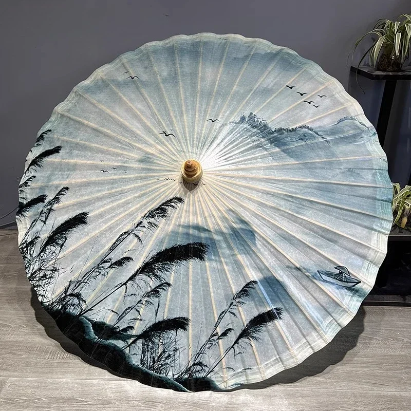 Jialu oil-paper rainproof sunscreen handmade props ancient traditional men's and women's practical paper umbrella ancient