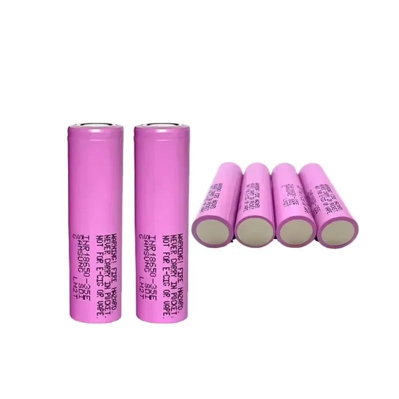 2-30pcs 3.7V 18650 Batte INR18650 35E 3500mAh Rechargeable Batte 25A Discharge Suitable for Screwdriver Flashlight Electric Toys