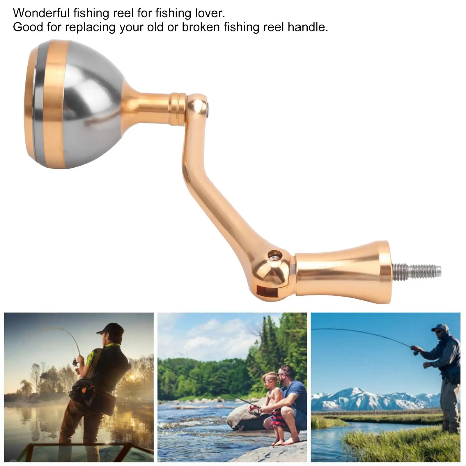 Reel Handle Conversion for fishing Enthusiasts - Durable for fishing Accessory for Outdoor Adventures