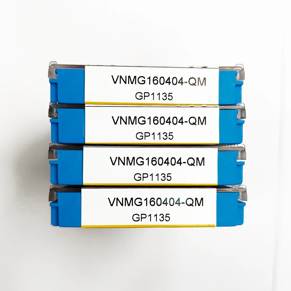 HUAZHICHUN VNMG 160404 -QM GP1135 Ferramenta de fresa de inserções de carboneto