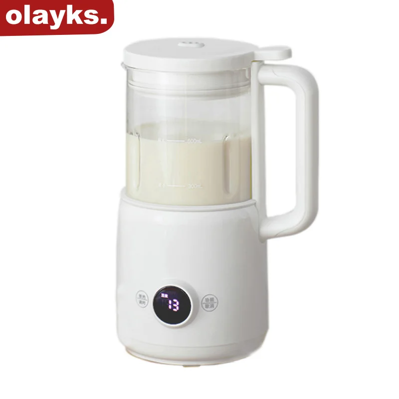 

Olayks Smart Blender 600ML Soymilk Maker Auto Keep Warm High Speed Wall-Breaking Mixer Baby Food Processor Soybean Milk Machine