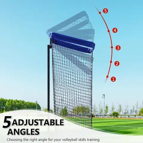 높이 조절 가능한 배구 트레이너 연습 네트 배구 리바운더 타겟 네트 배구 고정기 훈련 장비