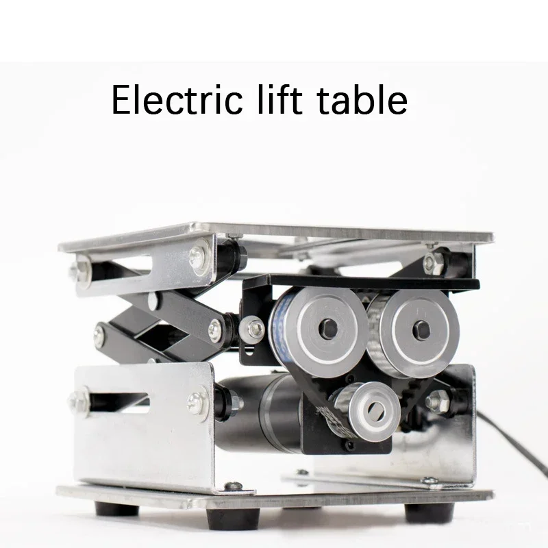 

Electric Stainless Steel Lifting Platform Small Laboratory Lifting Stand Remote Control Adjustable Lifter Moving Platform