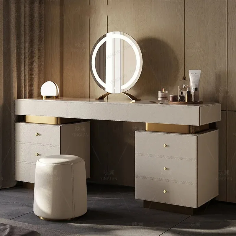 

Large Size Minimalist Vanity Table Salon Fashion Luxury Design Modern Dressing Table Home Decoration