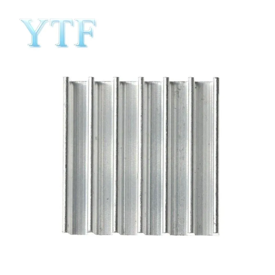 10PCS Heatsink Radiator Cooler Radiator 20x20x6MM High Quality Silver Heat Sink 