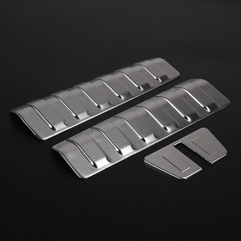 For Range Rover Sport 2023-2024 Car Interior Rear Guard Panel Stainless Steel Trunk Sill Plate Protector Covers