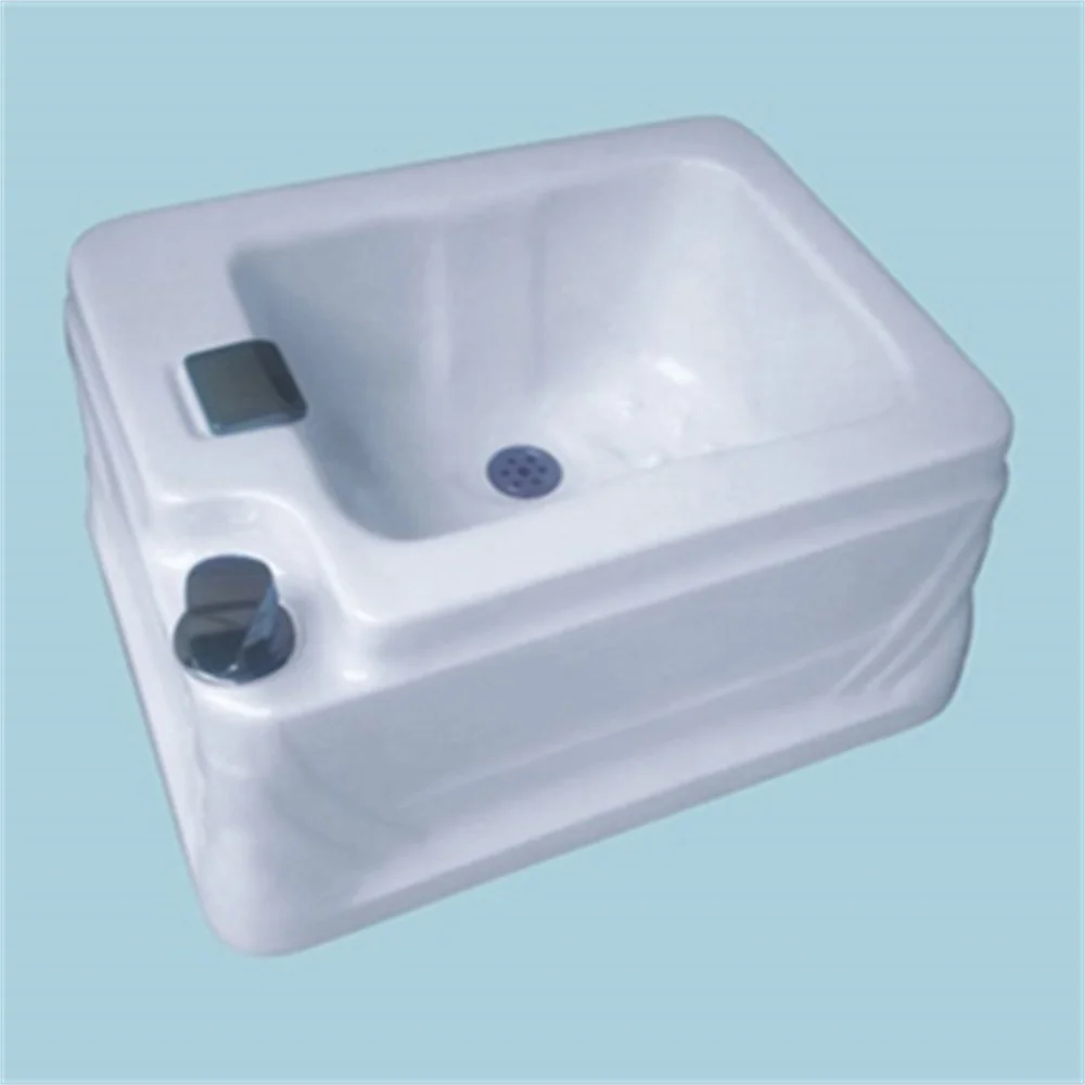 Portable Salon Massage Foot Sink Foot Spa Wash Pedicure Basin  Acrylic Custom Massage foot bath