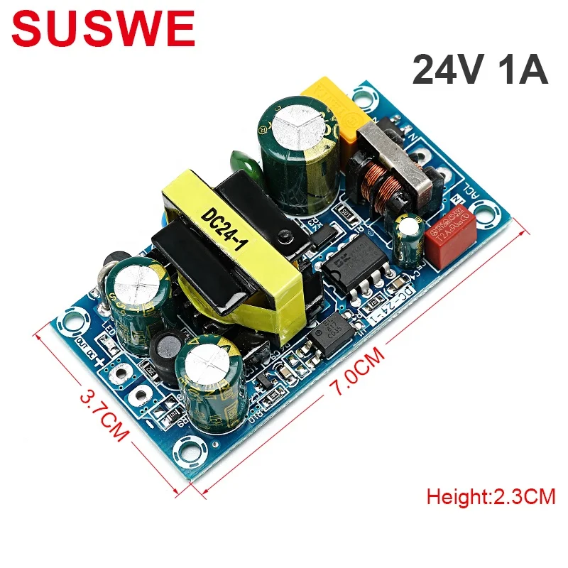 New AC 110V/220V To DC 5V 12V 19V 24V Step-down Transformer Power Supply 1A 2A 4A 6A 7A 9A Switching Power Module for Repair