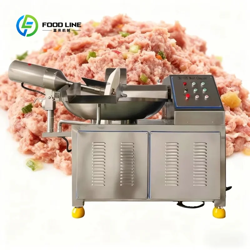 High Quality Automatic Meat Chopper, SUS304 bowl cutter with 20L/40L/80L/125L capacity for food processing