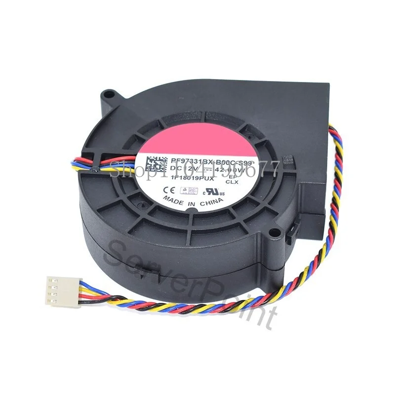 For SUNON PF97331BX-B00C-S99 12V 42W 4-wire 9733 Cooling Fan for HIKVISION