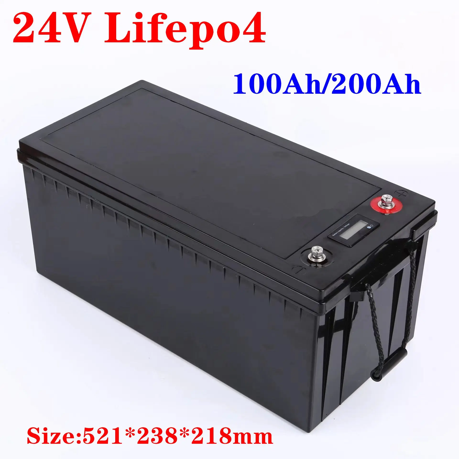 

Аккумулятор Lifepo4 24 В, 2400 Ач, Ач, а BMS для Вт RV, Солнечная фотогальваническая система, фургон, доска для серфинга, сопло с зарядным устройством 10 А