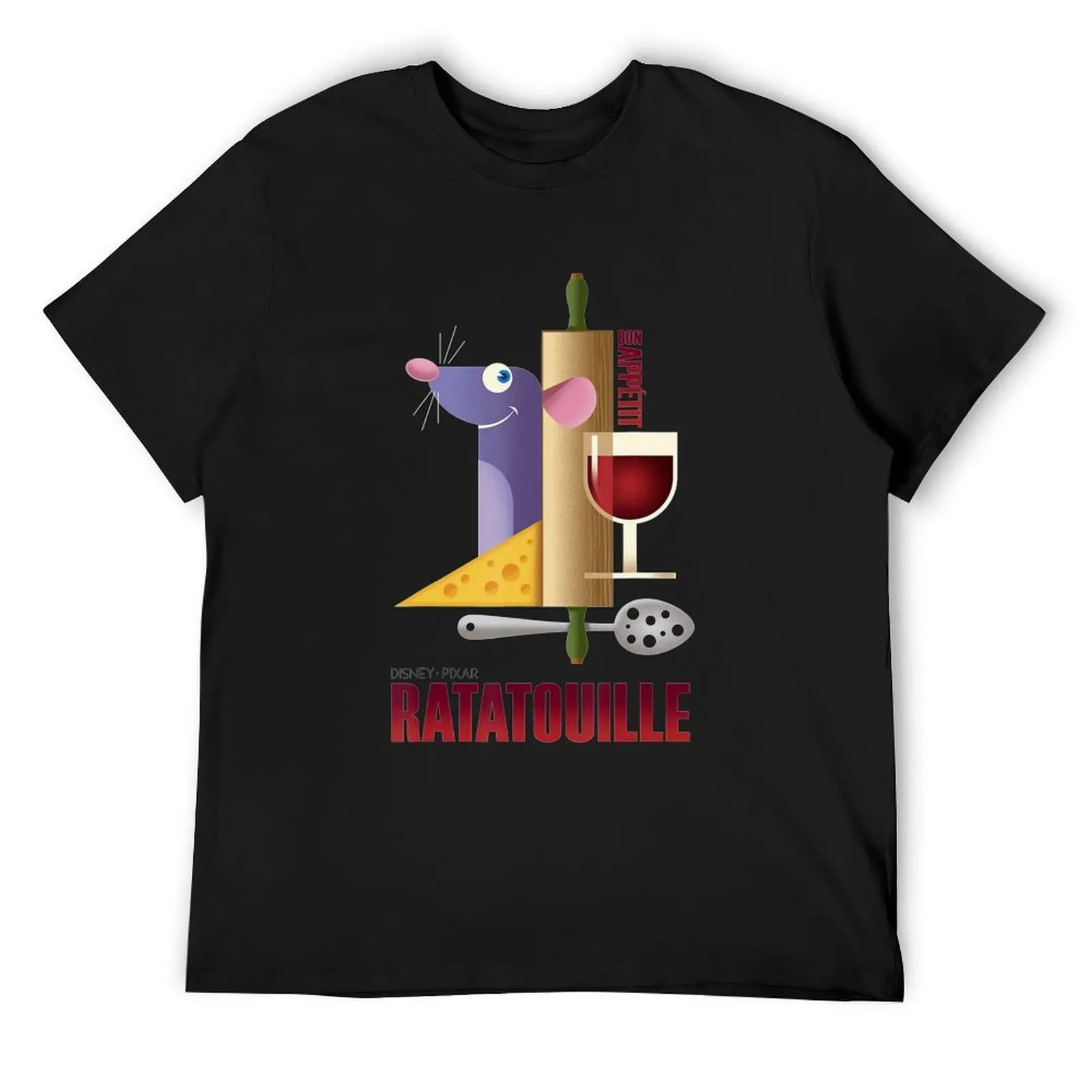 

Ratattouille Bon Appetit T-Shirt street wear oversize t-shirts man custom t shirt clothes for men