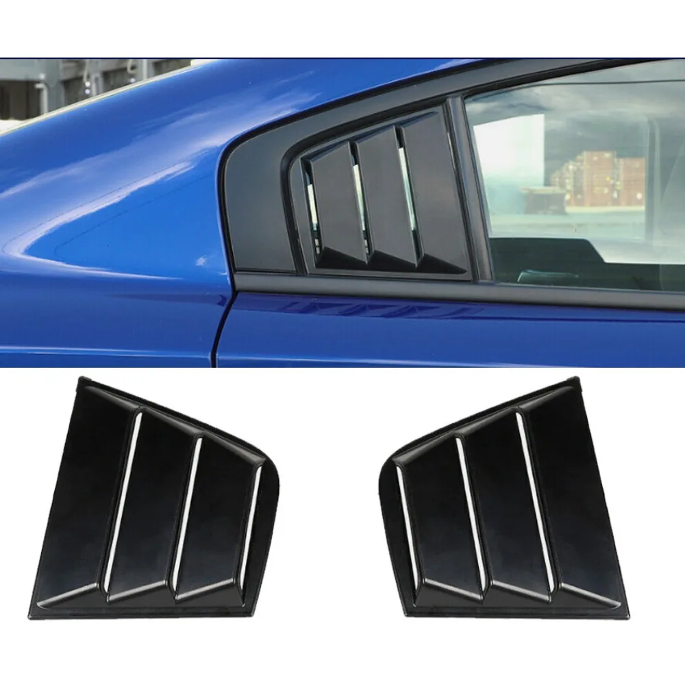 

for Dodge Charger rear shutter decoration, car exterior rear window triangle sticker