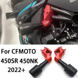 Аксессуары для CFMOTO 450SR защита 450 SR 2022 Защитная крышка двигателя мотоцикла Слайдеры рамы противоударный коврик 450NK 2022